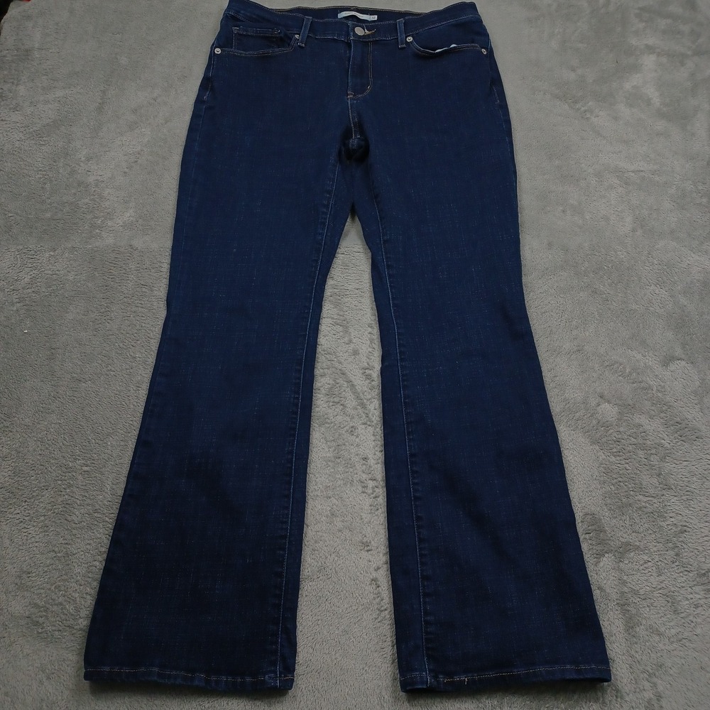 Levis Jeans Womens 12 Blue Denim Classic Bootcut Casual Pockets Modern